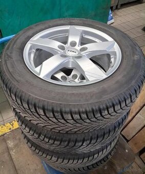 Predám disky RIAL s pneumatikami Bridgestone – 17” (Mazda CX