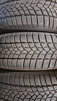 Predám 3ks jazdené zimné 195/55r16-87T Firstone