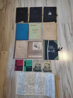 13 ks Lokomotívy rušne návody schémy popisy