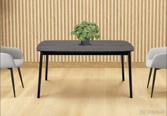 Jedálenský stôl do kuchyne - Tmavý dub, dĺžka 150 Úplne nový - 1