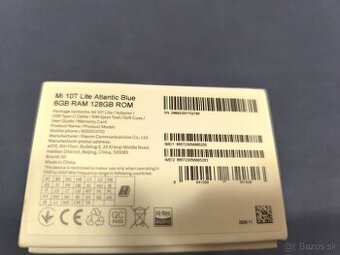 Xiaomi Redmi Mi 10T Lite/5G - 128GB