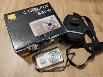 Predám digitálny fotoaparát Nikon Coolpix s3100