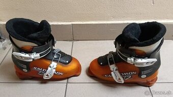 detské lyžiarky Salomon T2 veľ. 34 EU