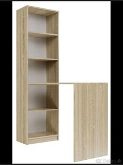 REGÁL S PÍSACÍM STOLOM