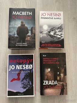 Knihy Jo Nesbo - Macbeth, Polnočné slnko, Zrada, Netopier