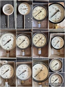 Manometre 11ks + 2x teplomer