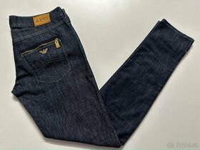 Dámske,kvalitné džínsy Giorgio ARMANI - veľkosť 28 - 1
