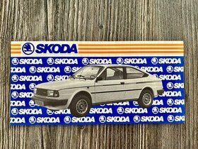 Dobový prospekt Škoda 105 / 120 / 130 / Rapid ( 1986 ) NL - 1