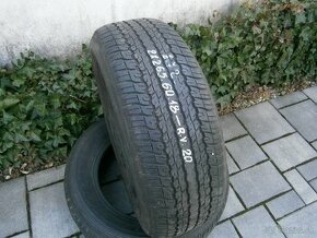 Predám 2x letné pneu Dunlop 4x4 SUV 265/60 R18 110HXL