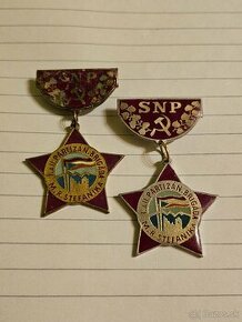 Predám Partizanske odznaky