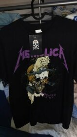 Nové tričko Metallica  M