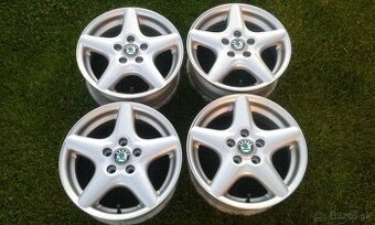 Hlíníkové disky-elektróny R14 Škoda Fabia,Vw Polo,Ibiza,... - 1