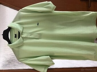 LACOSTE limetkove pánske polotricko L/XL