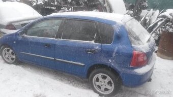 Predám náhradné diely Honda Civic 2001-2005 1.4i