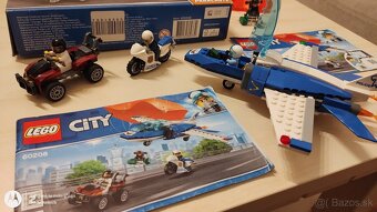Predám Lego City 60208 Zatknutie Zlodeja Na Padáku