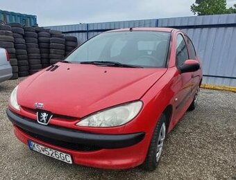 Predám Peugeot 206 1.4i, r.v. 2008, 222 000 km, 55kW, benzín