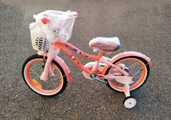 Nový dievčenský bicykel 16"