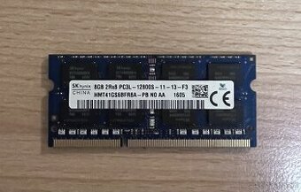 8GB - DDR3 - PC3-12800 - 1600MHz - SODIMM - Hynix