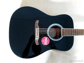 Predam akusticku gitaru Fender FA-125 WN Black.