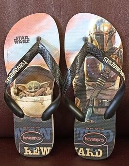 Nové žabky Havaianas 37 / 38 - Star Wars Mandalorian