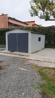 Plechová garáž 5,5x3,5