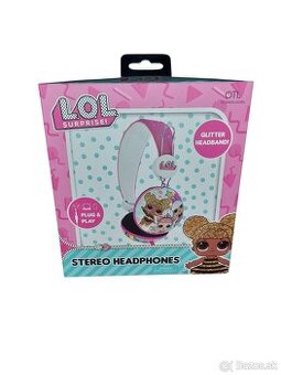 Detské slúchadlá L.O.L. surprise glitter glam
