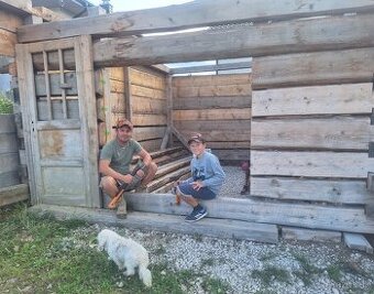 Drevo na drevenicu 5x4 nová - stavebnica, aj na splatky