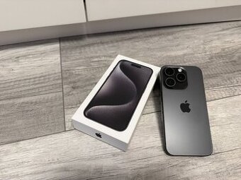 Apple iPhone 15 pro Black Titanium - 1