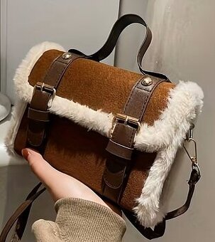 hnedá krásna dámska kabelka