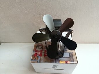5 lopatkovy krbovy ventilator stove fan 40€