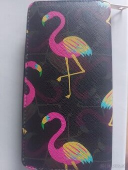 Plameniaková dámska peňaženka