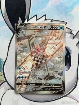 Origin Forme palkia V, vzacna poke karta
