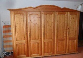 Kompletní rustikální ložnice z masivu,6422