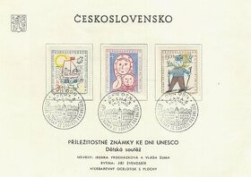 ʘ Predám pošt. známky Československa - 1958 - Unesco ʘ