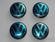 Volkswagen - pokličky - 70 mm - Sada 4 ks - 1