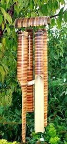 Záhradná bambusová zvonkohra