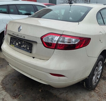 Renault Fluence 1.5 dCi 2012 predám ZADNÁ KAPOTA, MOTOR K9K