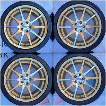 5x100 DOTZ ZLATÉ Audi VW Škoda Seat Subaru 225/40 R18