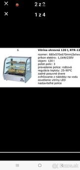 Ohrevná vitrína
