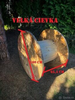 Drevene cievky - velke