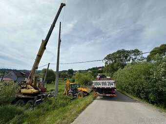 Minibager bager traktorbager nosič kontajnerov