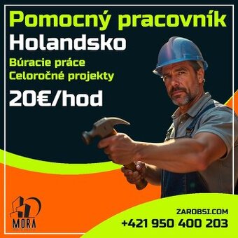 Pomocný pracovník - HOLANDSKO