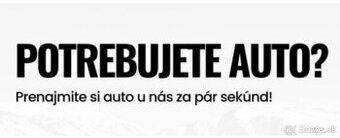 Prenájom auta na Bolt