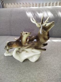 Velka soska jelena Royal Dux