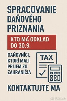 Daňové priznanie v odklade