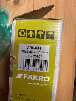 Predám roletu fakro