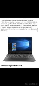 Lenovo Legion Y540 17"