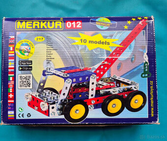 Merkur 012 Odťahové vozidlo, 217 dielov, 10 modelov
