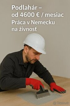 Podlahár – od 4600 € / mesiac
