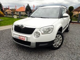 ŠKODA YETI 2.0TDI 4x4 -2013 -81kw - ŤAŽNE, KLIMA, STK